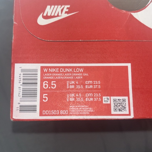 2021 Wmns Dunk Low 'Laser Orange' - Picture 7 of 7